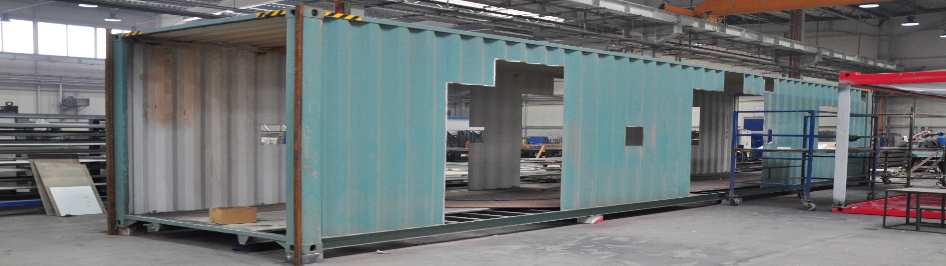 Adaptácia námorných kontajnerov