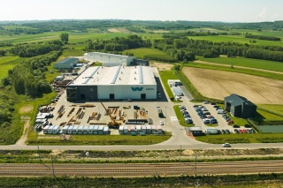 Lärmschutzwände Freileitungen Stahlkonstruktionen Modulgebäude Container Polen